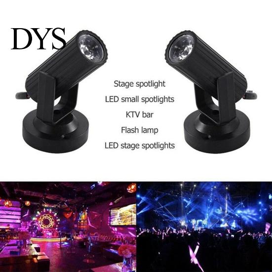 LED Spotlight Mini Stage Light Beam Projector Lamp Party Disco DJ Club Music Bar