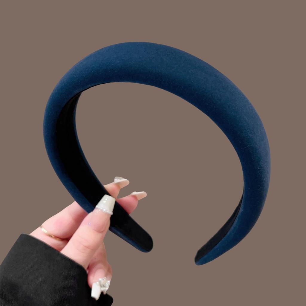 High-End Women's Bow Headband with Teeth - 2025 Face Washing & Hair Pressing Accessory
