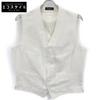 RRL Ivory Linen X Silk Vest Best 40R IvoryUsed