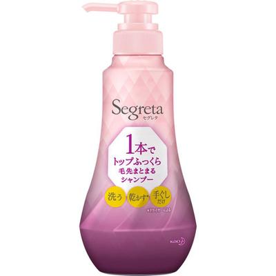 Segreta to szampon, który utrzymuje najlepsze, puszyste końcówki włosów w 1 butelce 360 ml