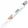 Planetee Pacifier Clip for Name LYNA Doe Eyes Like Mommy | Pacifier Clip Baby Gift
