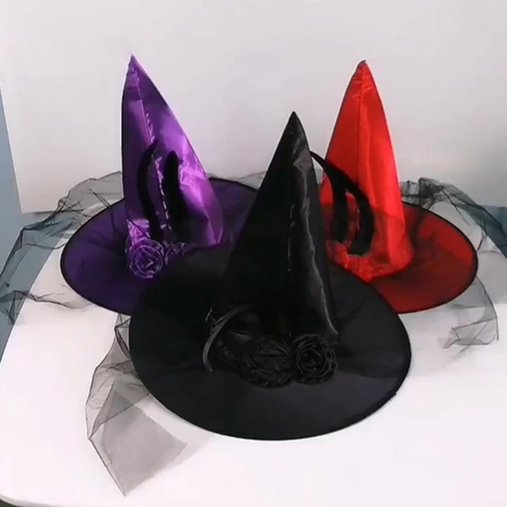 Halloween Witch Hat Compatible with Party,Witch Hats ,Women's Witch Hats A