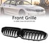 Glossy Black Kidney Grille Grill 51138072085 Fit for BMW 3 Series G20 2019-2022