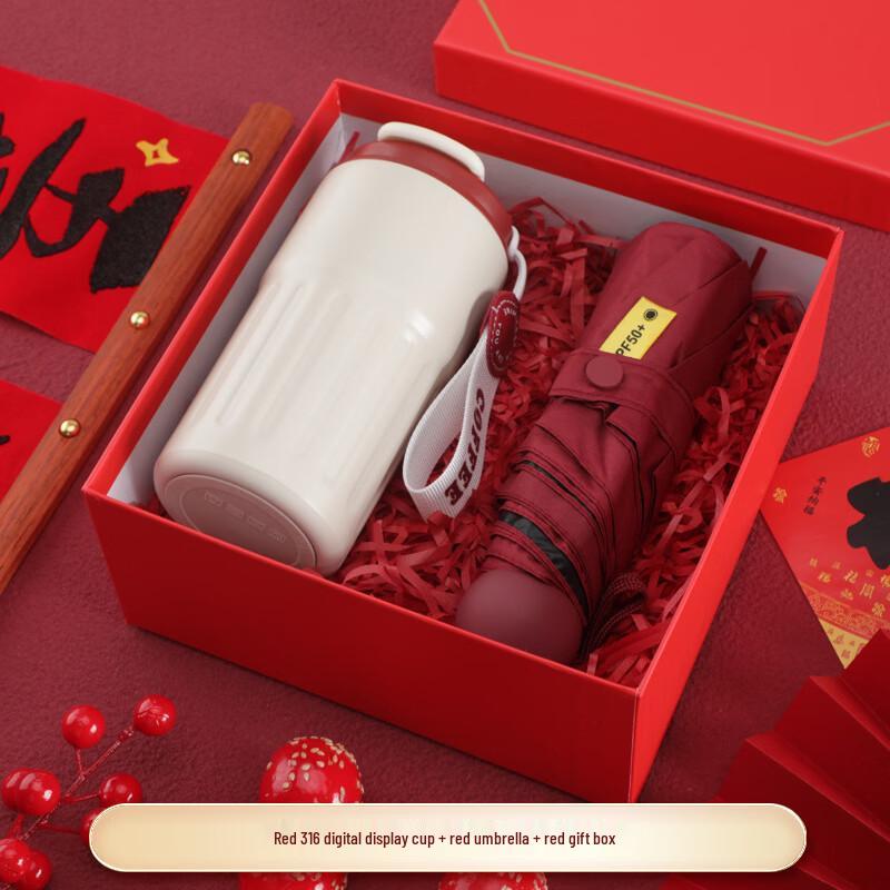 Smart Display Mug & Umbrella Executive Gift Set