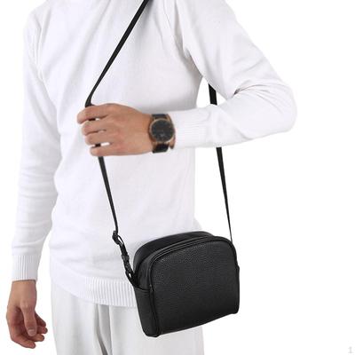 Binoculars Storage Bag Accessory Portable PU Leather Durability Smooth Zipper Essential Professional