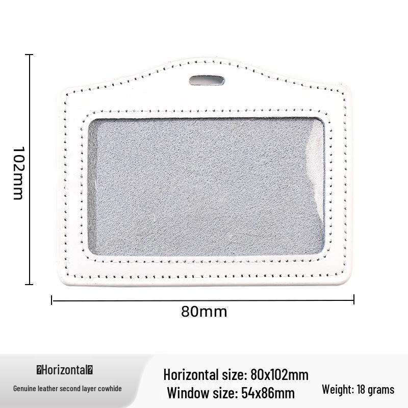 Genuine Leather Card Holder for ID & Documents
