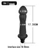 Modified Erotic Silicone Fascia Gun Massage Head for Muscle Relaxation