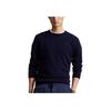 Polo Ralph Lauren Crew Neck Casual Solid Sweater Men Sweater Navy-Blue 710796093-003