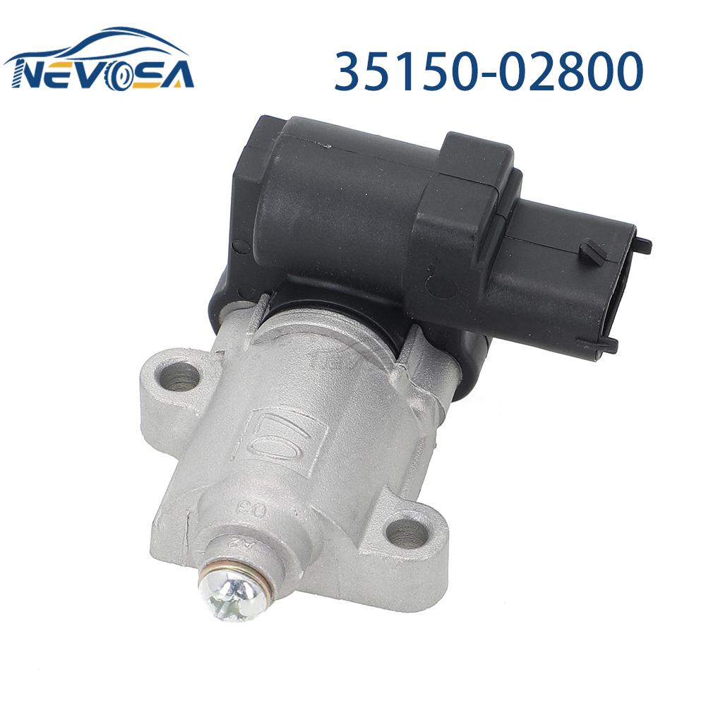 NEVOSA Idle Air Control Valve IACV For Hyundai MATRIX I10 2008-Kia Picanto 2007-2010 Series 35150-02800 3515002800 9520930007 35150-02800
