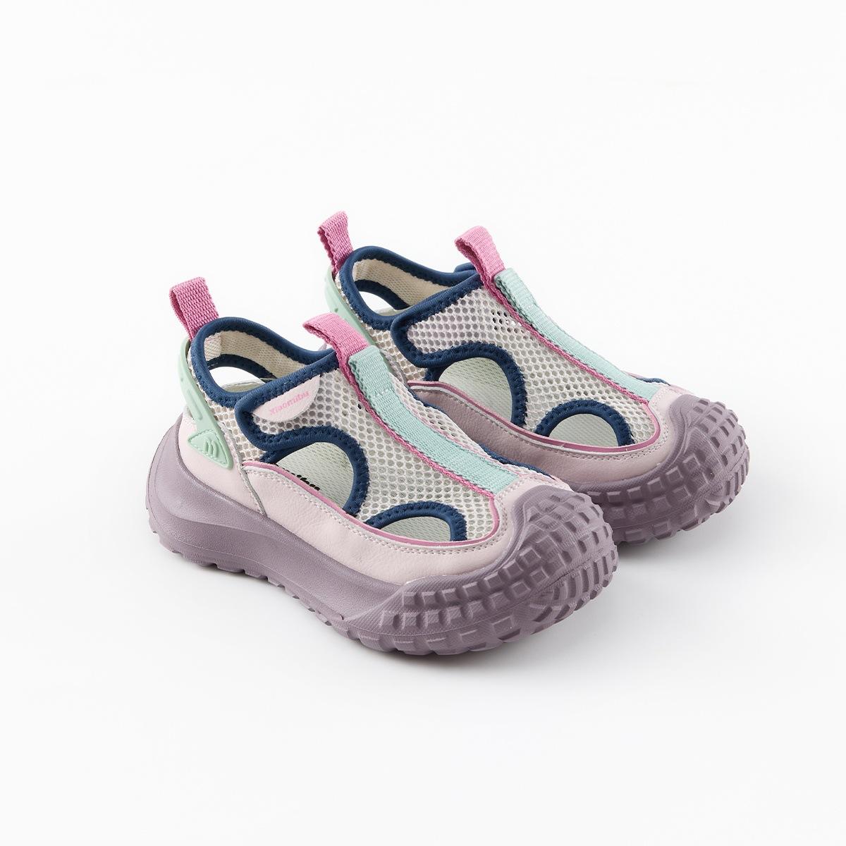 

Girls Sports Sandals2026New Summer Boys Closed-Toe Beach Mesh Shoes, Hollow Breathable Children s Casual Shoes, Trendy 26Inner Length16.2cm