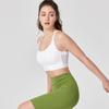 Cross-Strap Shockproof Sports Bra with Integrated Cup - Breathable, High-Intensity Performance Yoga Wear