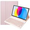 Etui Ochronne Z Klawiatura Bezprzewodowa Alogy Keyboard Case Z Miejscem Na Rysik Do Apple Ipad 11 2025 / Ipad 10.9 2022 Różowe