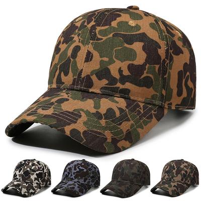 Style American Latest Baseball Cap For Men And Women Outdoor Use Adjustable Sun Hat Fashion Uv Protection Vintage Camouflage Workwear