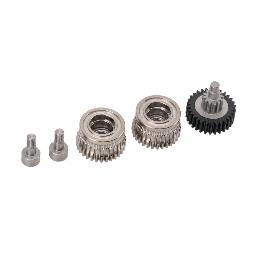 Extruderzahnrad Ni-beschichtet Gehärteter Stahl Vollmetall Filament-Antriebszahnrad für K1C K1 Maximaler 3D-Drucker Zubehör