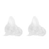 High Fidelity 27dB Anti Noise Earplugs Concert Music Festival Hearing Protection (Clear)