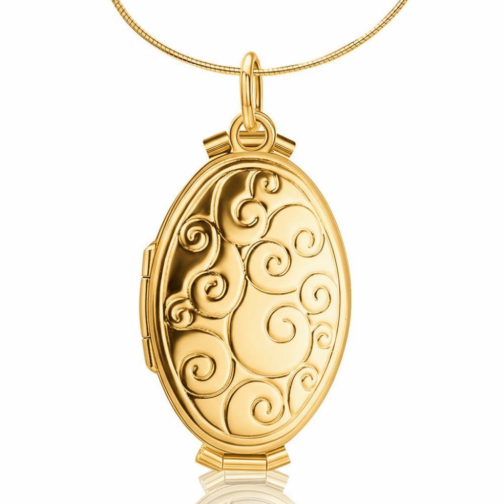 Chain 4 Photo Pendant Jewelry Memory Floating Locket Necklace Fashion Album Box Necklaces  Women