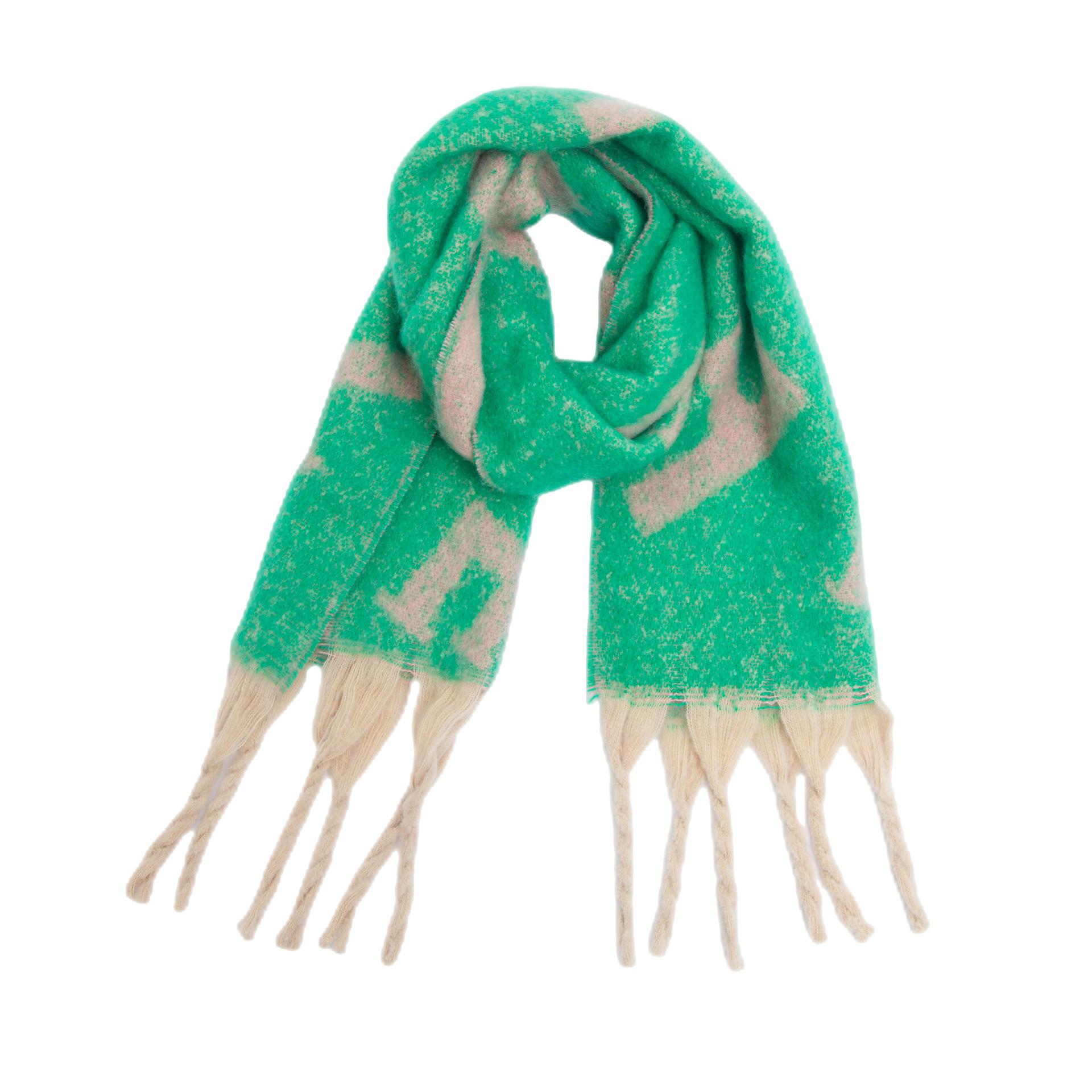 Женская теплая шаль — фото 11