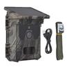 Solar Powered Hunting Camera 4K Videos 50MP Pictures Solar Trail Camera