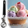 Stainless Steel Dua Purpose Ice Cream Scoop Ice Cream Scooper Multifunctional Fruit Scoop For Desserts Cupcakes Kitchen Gadgets