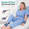 Street27® 2Pcs Medical Restraints Patient Hospital Bed Quick-Release Limb Holders for Hands Or Feet Universal Constraints Control