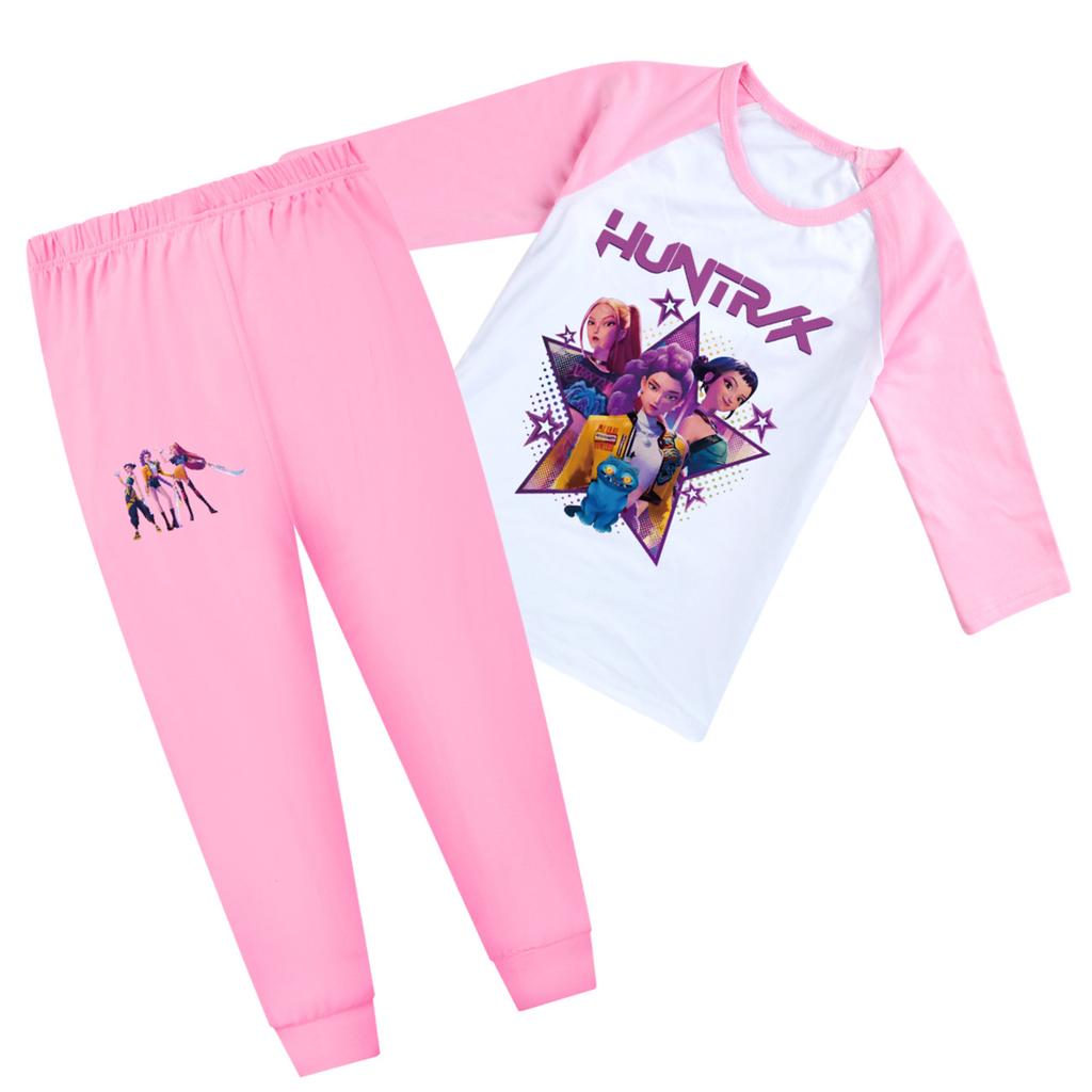 Children's Summer Sports T-shirt And Pants Two-piece Sportswear Set Half-sleeve Printed Suit