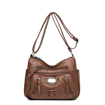 High Quality Soft PU Leather Shoulder Crossbody Bags for Women Designer Brand Messenger Tote Bag Luxury Female Fashion Hand Bag