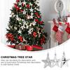 18Pcs Ecofriendly Fivepointed Star Christmas Tree Decor Hanging Xmas Ornament Christmas Tree Ornament Xmas Decor