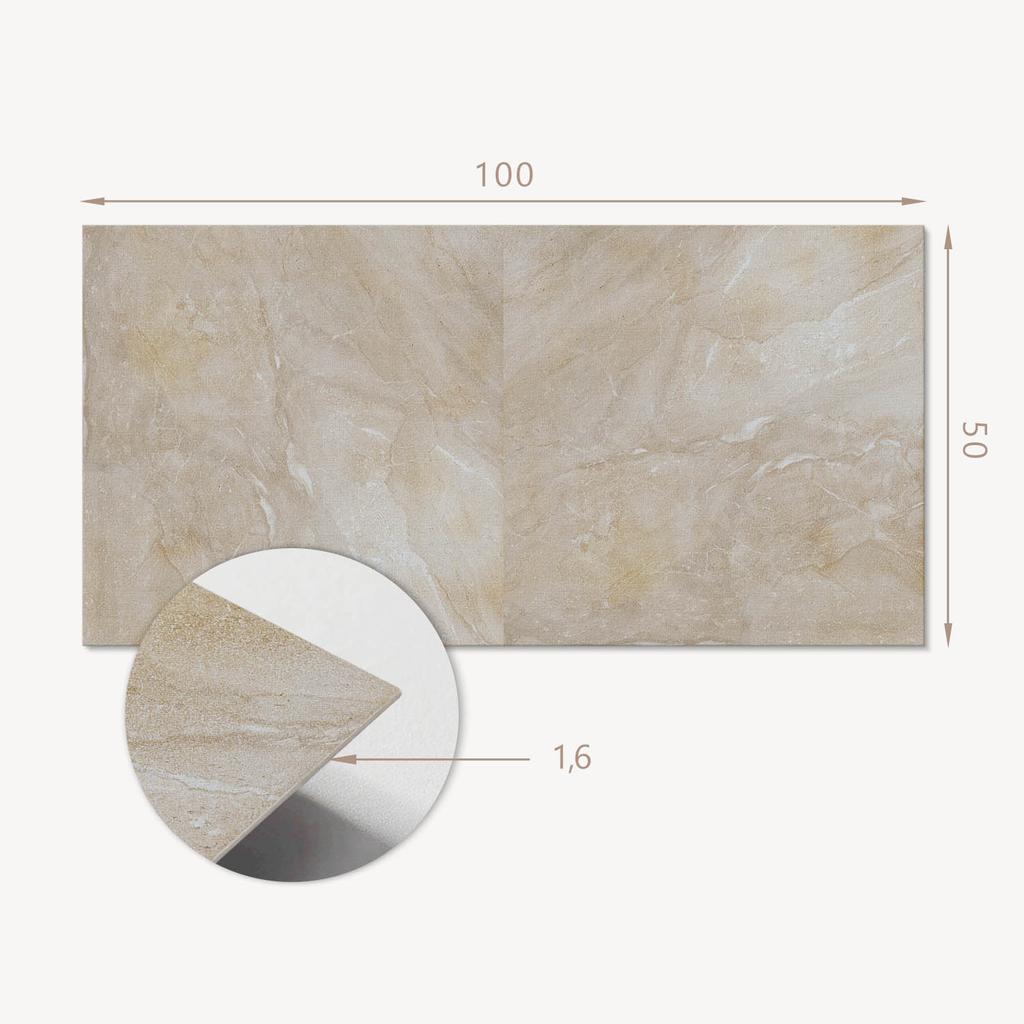 Naklejany Panel Winylowy Do Przedpokoju 100X50 Cm Naturalny Marmur W Odcieniach