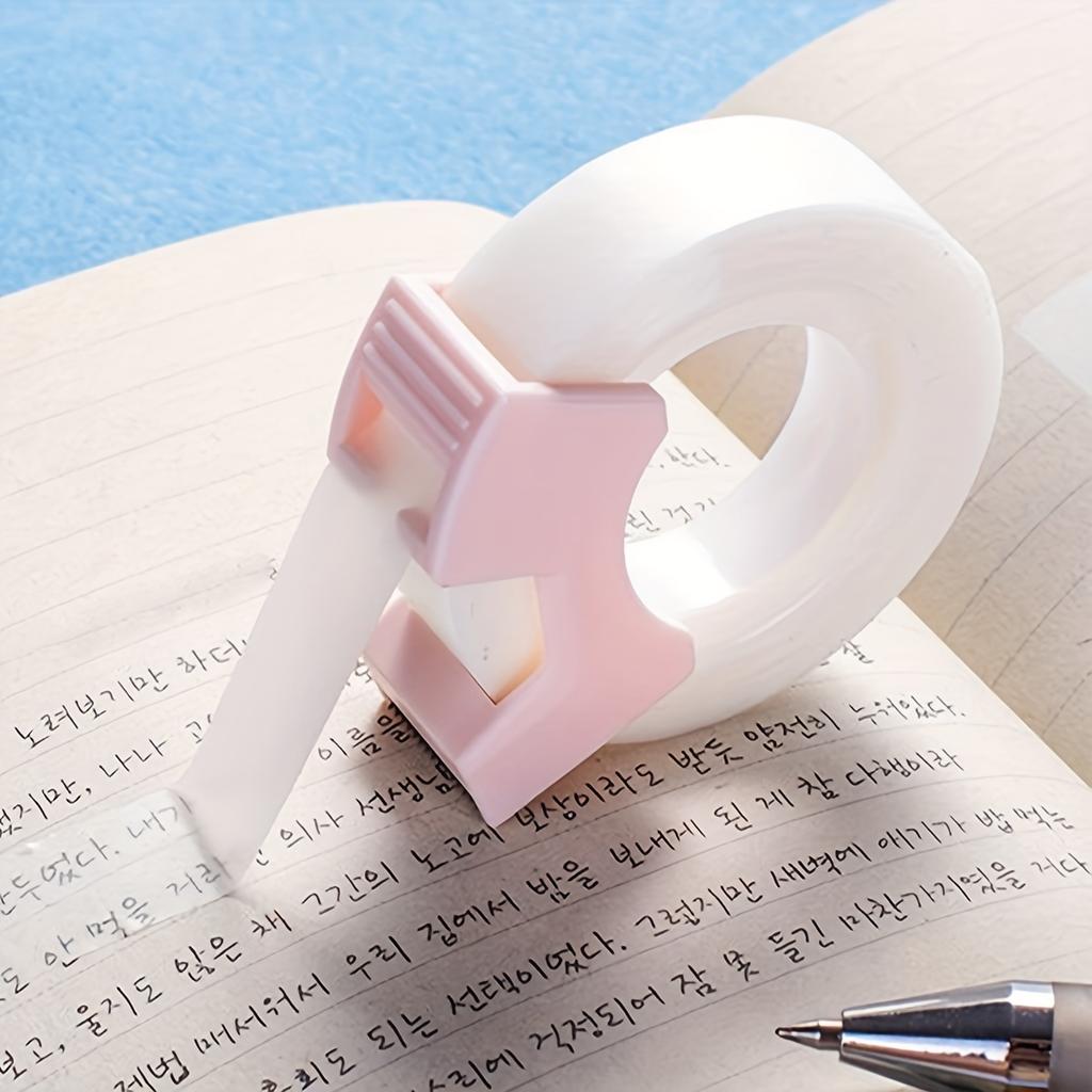 2pcs Invisible Tape Set Misunderstanding Tape Transparent Paste Copy Invisible For Students