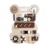 Wooden Wall Busy Board Cognitive Play Animal-Themed Learning