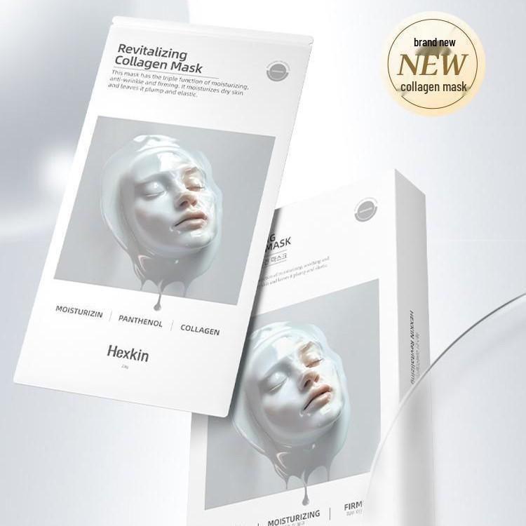 Heshqin Коллагеновая Бомба Увлажняющая Антивозрастная Корейская Сыворотка для Лица