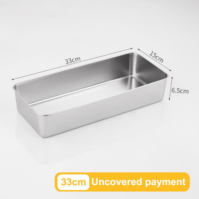 6 Sizes Stainless Steel Cheesecake Pan Baking Mould Tiramisu Muffin Pan Rectangle Cake Pan For Birthday Cakes Bread Chiffon