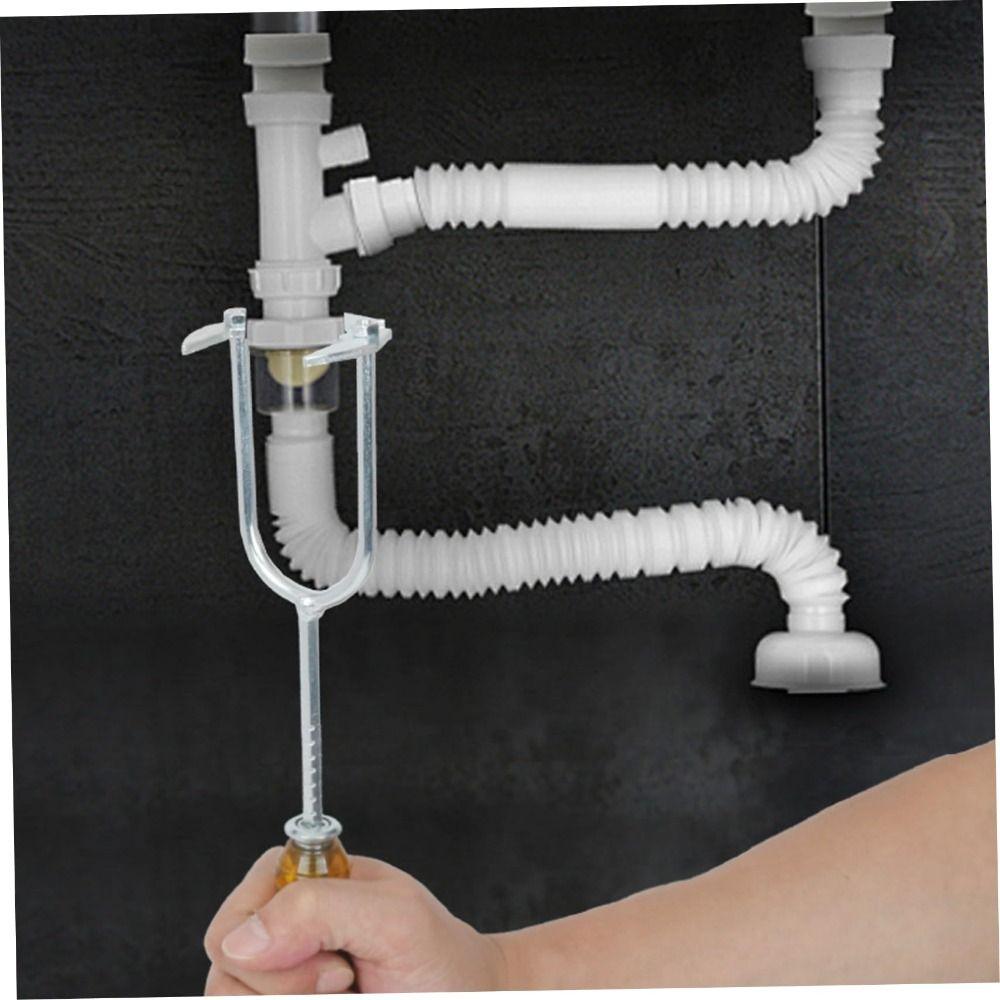 A Set Durable Construction Wrench Faucet Tool Non-Slip Grip Plumbers Wrench  Kitchen