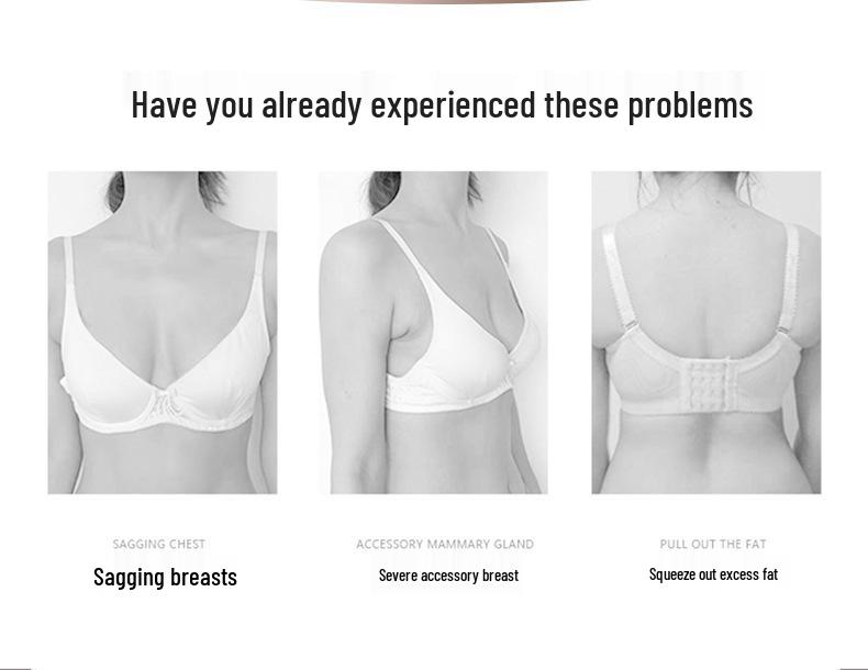 Women's Push-Up Shaping Bra: Enhancer, Side Support, Anti-Spillage, Extra Thick Lift