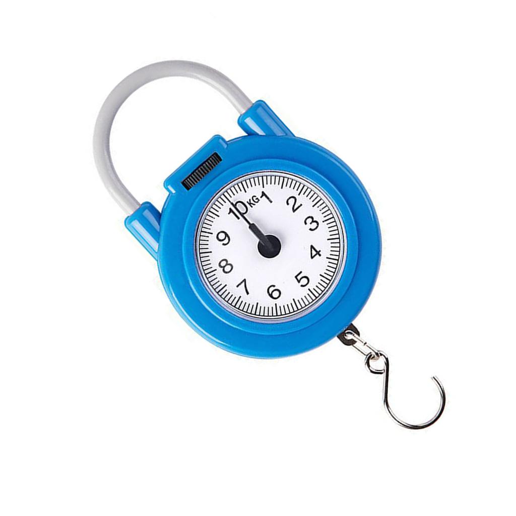 Handheld Scale High Accuracy Portable Kitchen Spring Scale 22lb Load Capacity Small Food Weighing Scale for Household