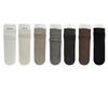 Dui Dui Socks, Women's Mid-calf Socks for Autumn and Winter, Solid-colored Cotton Socks, Trendy Stretch Women's Socks, Long Socks