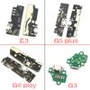 For Motorola Moto E4 E4T G3 G4 G5 G6 G7 Power E7 G8 Plus X4 One USB Charging Port Micro Dock Connector Board With Microphone