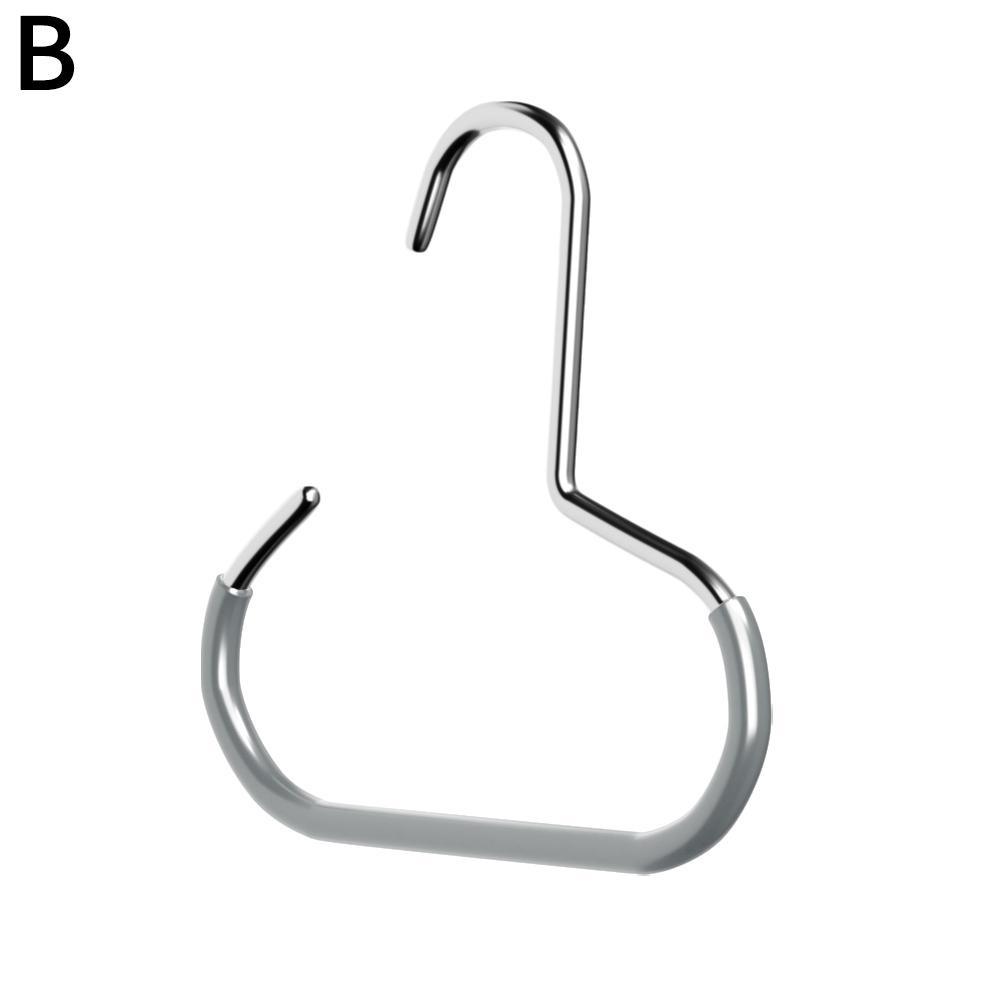 Set of 5 Easy Access Open Hook, Baseball Hat Hook Hanger Storage Rack Handbag Scarf Tie Display Rack Wardrobe Circle Ring Hook