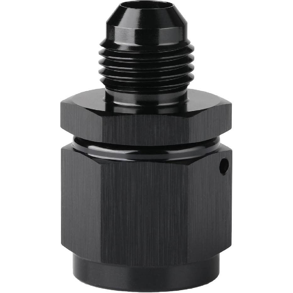 6AN Female Swivel To 8AN Male Flare Expander Fitting Adapter Aluminum Black