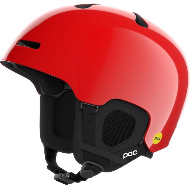 Шлем защитный POC Fornix MIPS prismane красный