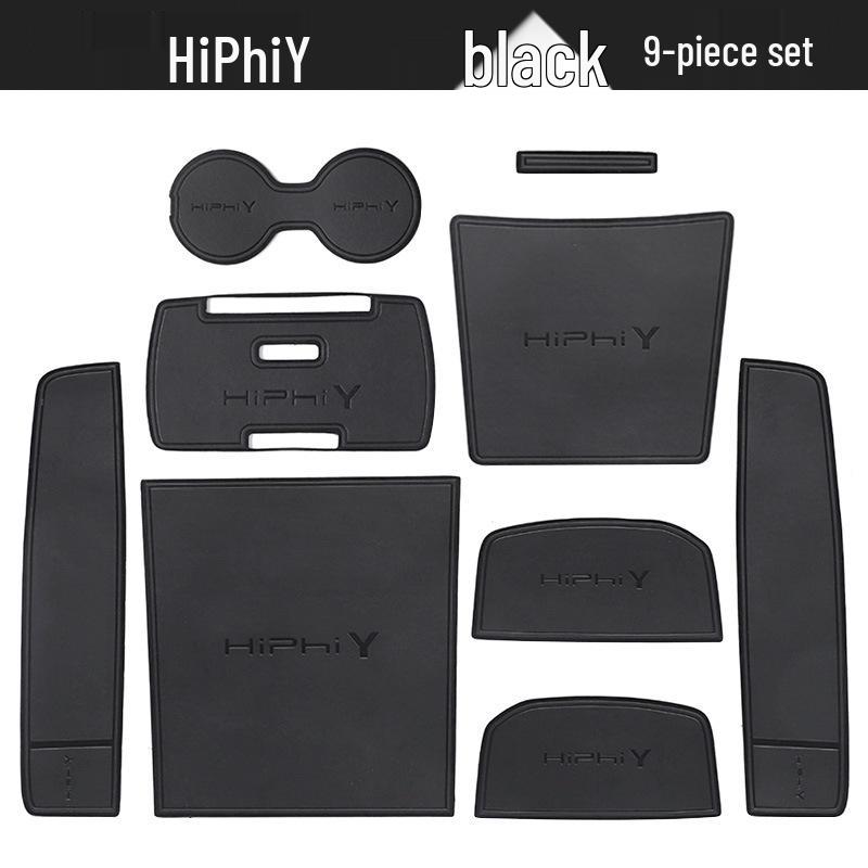 HiPhi Y Podložky do přihrádek ve dveřích a držáků nápojů - Příslušenství na míru