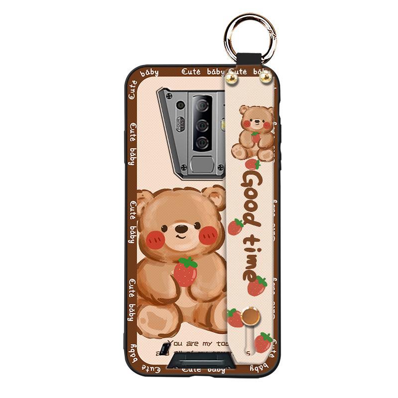 Fashion Design Durable Phone Case For Blackview BV6900 Shockproof Back Cover Cute Kickstand Phone Holder Soft case Ring