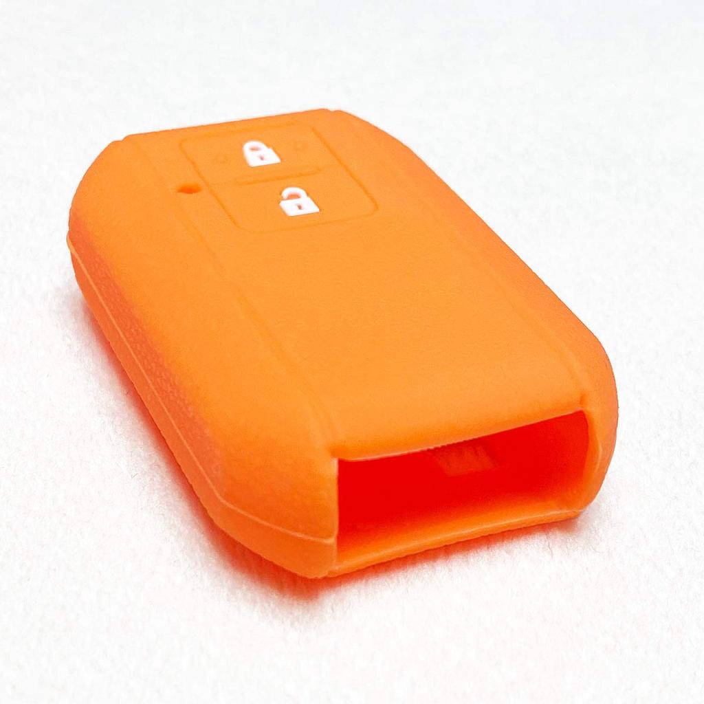 [IKT] Smart Key Silicone Cover for Suzuki Cars, 2 Buttons Orange/Wagon R/Wagon R Stingray/New
