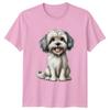 Havanese Dog Dogs Animals Unisexs TShirt Unisexs Tee Graphic Unisex Top