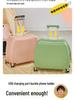 18-inch Lightweight Children's Ride-On Suitcase, Mini Cabin Trolley for Girls and Boys