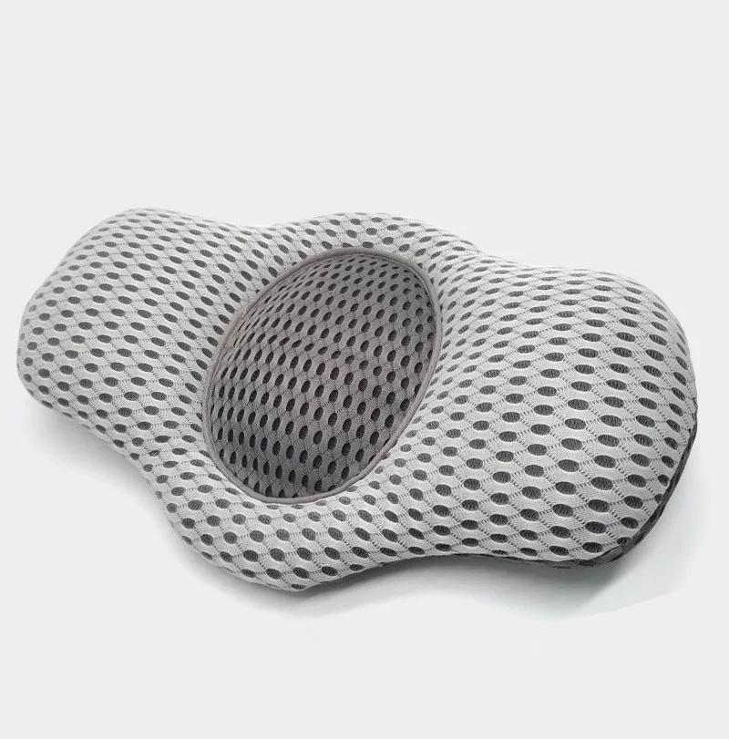 

Подушка для поясницы с быстрым отскоком улучшает осанку позвоночника во время сна, удлиненная подушка для поясницы из гречневой шелухи, функциональная подушка для спальни 50X30X8cm