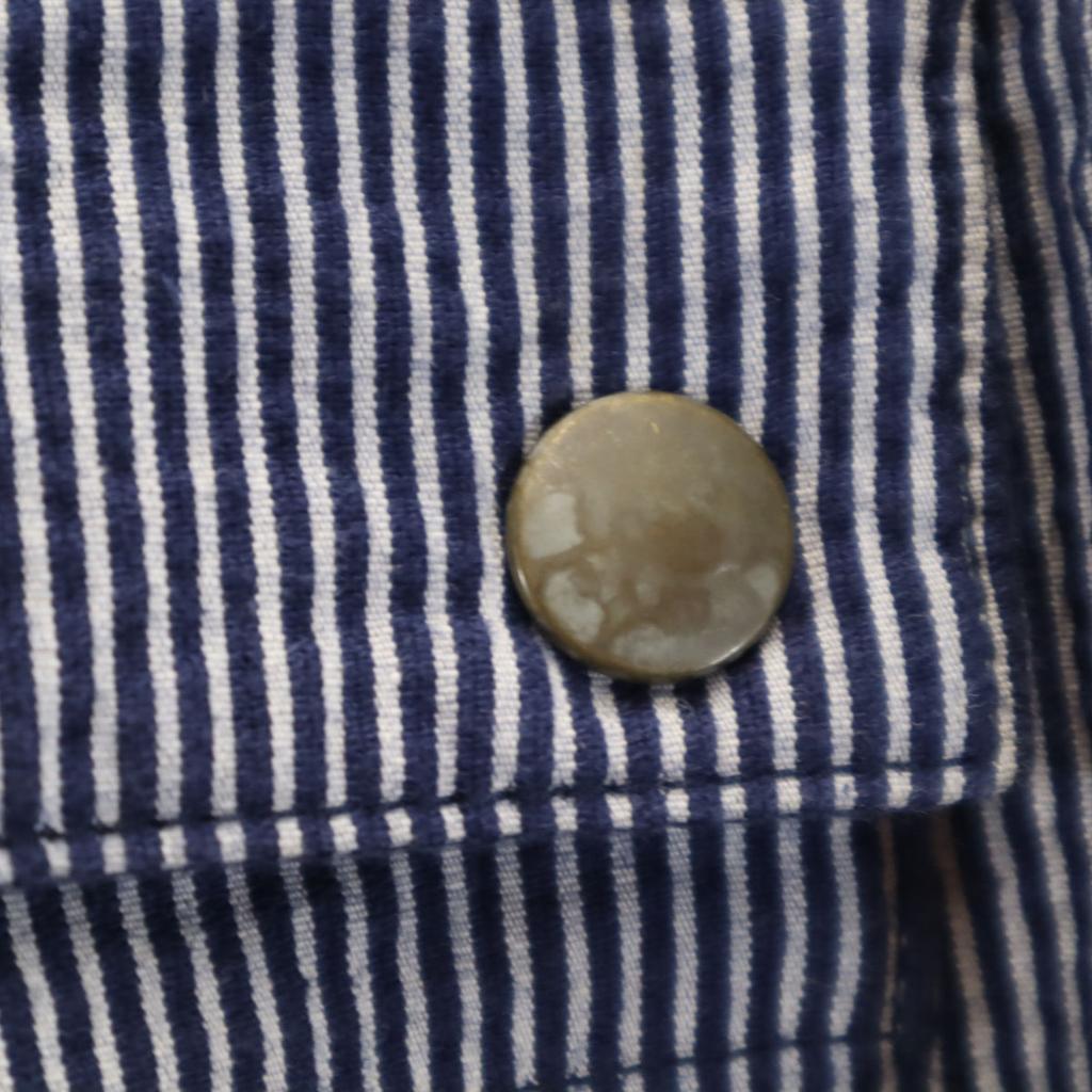 GAIJIN MADE vyrobeno v Japonsku Kalhoty s pruhovaným vzorem S Námořnická systém Pánské Použité