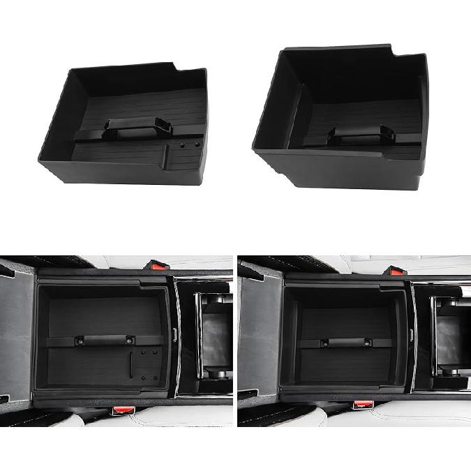 LUWU 2025 2026 Traverse Dashboard Storage Tray Compatible With 2024 2025 2026 Chevrolet Traverse Accessories Behind Screen Organizer 2025 2026