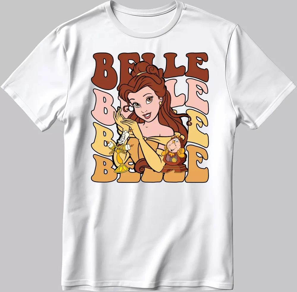 Beauty And The Beast Belle Princess White T Shirt S