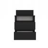 BEDSIDE TABLE BEDROOM MALWA M1 BLACK
